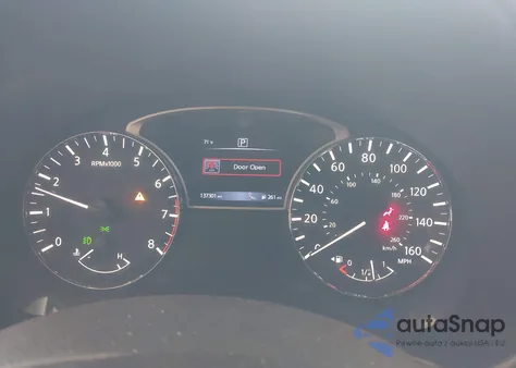 2017 Nissan Altima 2.5 Sv z USA, uszkodzony, nr VIN 1N4AL3AP5HC193769